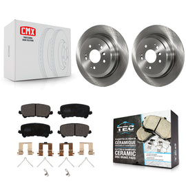 Kit de rotors de frein à disque arrière et de plaquettes en céramique pour Honda Pilot Ridgeline Passport 