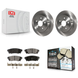 Kit de rotor de frein arrière et de plaquettes en céramique, pour Toyota Camry RAV4 Lexus NX200t C-HR NX300 