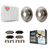 Kit de disques de frein à disque arrière et plaquettes en céramique, pour Hyundai Tucson Kia Sportage 