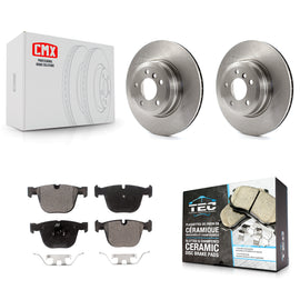 Kit de disques de frein à disque arrière et plaquettes en céramique pour BMW X5 X6 