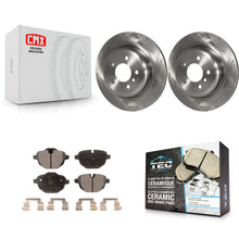 Load image into Gallery viewer, Rear Brake Rotors &amp; Ceramic Pad Kit For BMW 528i 535i xDrive 535d ActiveHybrid 5