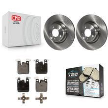 Charger l'image dans la galerie, Rear Brake Rotor &amp; Ceramic Pad Kit For BMW 328i 428i 320i xDrive 228i M235i 230i
