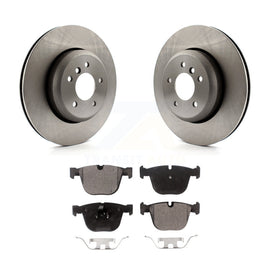 Rear Disc Brake Rotors And Ceramic Pads Kit For BMW 650i 535i 550i 645Ci 545i