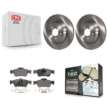 Charger l'image dans la galerie, Rear Brake Rotors &amp; Ceramic Pad Kit For Mercedes-Benz S550 SL550 CL550 S600 S350