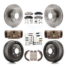 Load image into Gallery viewer, Front Rear Brake Rotors Ceramic Pad &amp; Drum Kit (9Pc) For Ford Ranger Mazda B3000