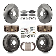 Charger l&#39;image dans la galerie, Front Rear Brake Rotors Ceramic Pad &amp; Drum Kit (9Pc) For Ford Ranger Mazda B4000