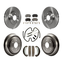 Load image into Gallery viewer, Front Rear Disc Brake Rotors Ceramic Pads And Drum Kit (7Pc) For Chevrolet HHR