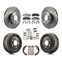 Load image into Gallery viewer, Front Rear Brake Rotors Ceramic Pad &amp; Drum Kit (7Pc) For Ford Ranger Mazda B4000