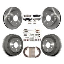 Load image into Gallery viewer, [Front+Rear] 00-01 Dodge Ram 1500 RWD Premium OE Brake Rotor Drum Kit &amp; Ceramic Pads For Max Braking