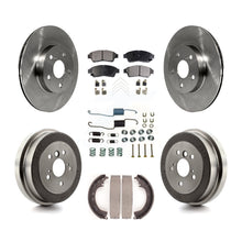 Load image into Gallery viewer, [Front+Rear] 1996-2000 Toyota RAV4 Premium OE Brake Rotor Drum Kit &amp; Ceramic Pads For Max Braking