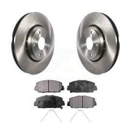 Front Disc Brake Rotors And Ceramic Pads Kit For Honda Civic Accord Acura ILX