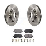 Front Disc Brake Rotors And Ceramic Pads Kit For Mazda CX-5