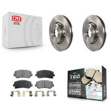 Load image into Gallery viewer, Front Disc Brake Rotors And Ceramic Pads Kit For Mazda CX-5