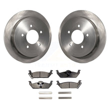 Charger l&#39;image dans la galerie, Rear Disc Brake Rotors And Ceramic Pads Kit For Ford F-150