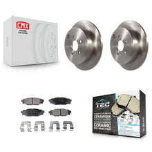 Charger l'image dans la galerie, Kit de disques de frein à disque arrière et plaquettes en céramique pour Subaru WRX 