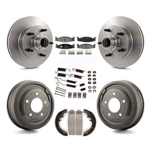 Load image into Gallery viewer, Front Rear Brake Rotor Ceramic Pad Drum Kit (7Pc) For Ford F-150 E-150 Econoline