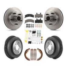 Charger l'image dans la galerie, [Front+Rear] 94-99 Dodge Ram 1500 RWD Premium OE Brake Rotor Drum Kit &amp; Ceramic Pads For Max Braking