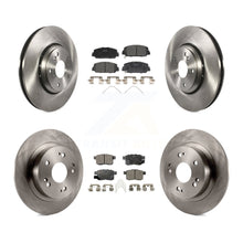 Charger l'image dans la galerie, Front Rear Disc Brake Rotors And Ceramic Pads Kit For Honda Accord
