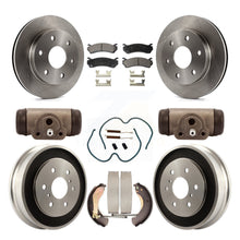 Load image into Gallery viewer, Front Rear Brake Rotor Ceramic Pad &amp; Drum Kit (9Pc) For Chevrolet Silverado 1500