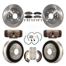 Load image into Gallery viewer, Front Rear Brake Rotor Ceramic Pad &amp; Drum Kit (9Pc) For Chevrolet Silverado 1500