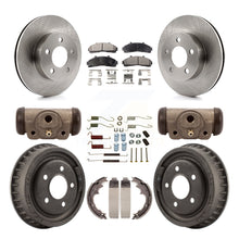 Charger l&#39;image dans la galerie, [Front+Rear] 01-02 Ford Ranger 4WD Premium OE Brake Rotor Drum Kit &amp; Ceramic Pads For Max Braking