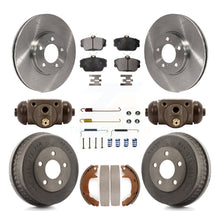 Load image into Gallery viewer, Front Rear Brake Rotors Ceramic Pad Drum Kit (9Pc) For Ford Taurus Mercury Sable