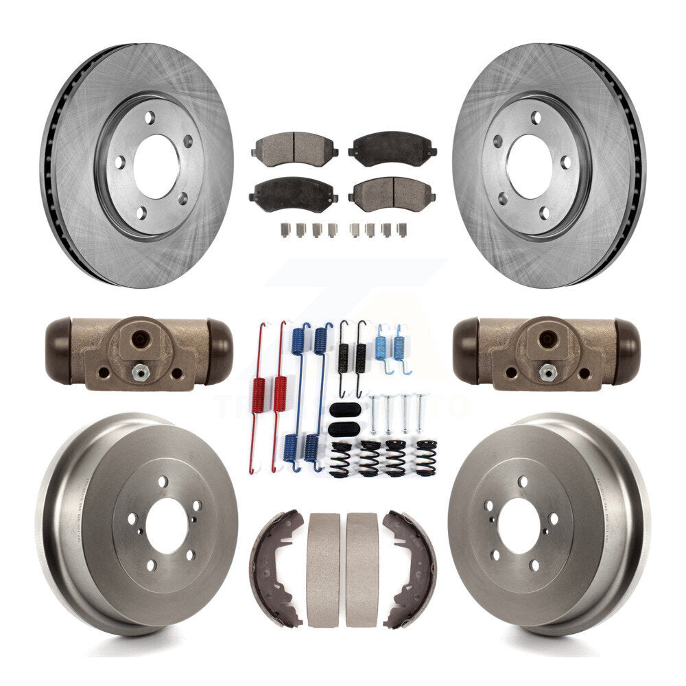 2003 2004 2005 2006 Chrysler Dodge Mopar Hemi Pentastar Trailrated Stow n go Daytona Grand Caravan Voyager Drum rear brakes Non-ABS