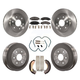 Kit de plaquettes et de tambour en céramique pour Rotor de frein avant et arrière (7 pièces) pour Chevrolet Silverado 1500 