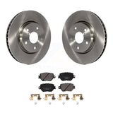 Front Disc Brake Rotors And Ceramic Pads Kit For Lexus IS250