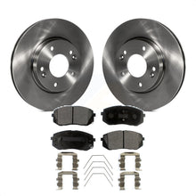 Charger l&#39;image dans la galerie, Front Disc Brake Rotors And Ceramic Pads Kit For 2022 Hyundai Kona AWD with 2.0L