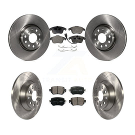 [Front+Rear] 2016-2018 Audi Q3 Quattro Premium OE Brake Rotors & Ceramic Pads Kit For Max Braking