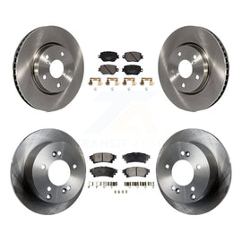 Front Rear Disc Brake Rotors And Ceramic Pads Kit For Lexus IS250