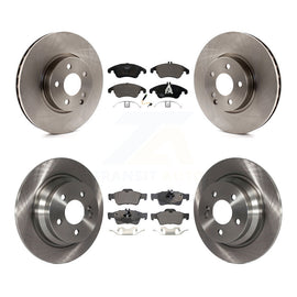 Front Rear Disc Brake Rotors And Ceramic Pads Kit For Mercedes-Benz E250