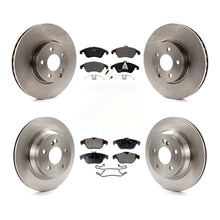 Load image into Gallery viewer, Front Rear Brake Rotors Ceramic Pad Kit For Mercedes-Benz E350 Convertible/Coupe