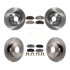 [Front+Rear] 2016-2022 Honda HR-V Premium OE Brake Rotors & Ceramic Pads Kit For Max Braking