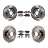 [Front+Rear] 2016-2022 Honda HR-V Premium OE Brake Rotors & Ceramic Pads Kit For Max Braking