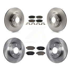 [Front+Rear] 2019-2021 Mazda CX-3 AWD Premium OE Brake Rotors & Ceramic Pads Kit For Max Braking