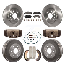 Load image into Gallery viewer, Front Rear Brake Rotor Ceramic Pad &amp; Drum Kit (9Pc) For Chevrolet Silverado 1500