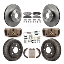 Load image into Gallery viewer, Front Rear Disc Brake Rotors Ceramic Pads And Drum Kit (9Pc) For Mazda B4000