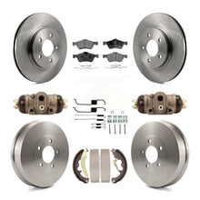 Load image into Gallery viewer, [Front+Rear] 2007 Ford Escape Mercury Premium OE Brake Rotor Drum Kit &amp; Ceramic Pads For Max Braking