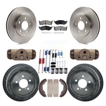 Load image into Gallery viewer, Front Rear Brake Rotor Ceramic Pad And Drum Kit (9Pc) For Chrysler Grand Voyager