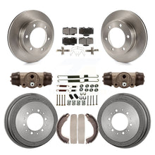 Load image into Gallery viewer, Front Rear Disc Brake Rotors Ceramic Pads And Drum Kit (9Pc) For Toyota 4Runner