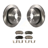 [Rear] 2015-2020 Chevrolet Colorado GMC Canyon Premium OE Brake Rotors & Ceramic Pads Kit For Max Braking
