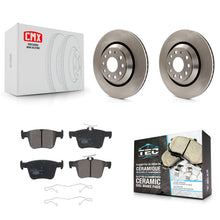 Load image into Gallery viewer, Rear Brake Rotor &amp; Ceramic Pad Kit For Volkswagen Atlas Audi Golf R S3 Q3 A3 TTS