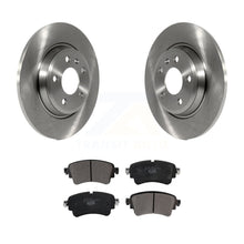 Charger l&#39;image dans la galerie, Rear Disc Brake Rotors And Ceramic Pads Kit For Audi A4 Quattro