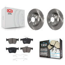 Load image into Gallery viewer, Rear Brake Rotor Ceramic Pad Kit For Audi A3 Quattro Volkswagen e-Golf Sportback