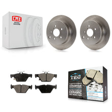 Load image into Gallery viewer, Rear Disc Brake Rotors And Ceramic Pads Kit For Subaru Crosstrek