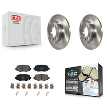 Load image into Gallery viewer, Rear Disc Brake Rotors And Ceramic Pads Kit For Jeep Renegade Fiat 500X