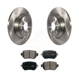 [Rear] 2016-2018 Audi Q3 Quattro Premium OE Brake Rotors & Ceramic Pads Kit For Max Braking