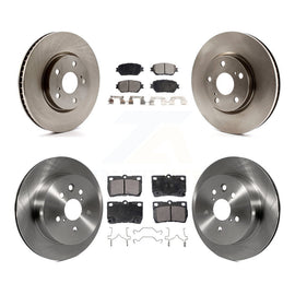 Front Rear Disc Brake Rotors And Ceramic Pads Kit (6Pc) For Lexus IS250 GS300